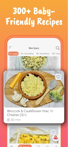 Start Solids & Baby Recipes screenshot