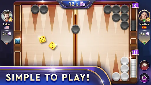 Backgammon Clubs screenshot