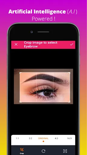 Eyebrow Type - A.I. Powered screenshot