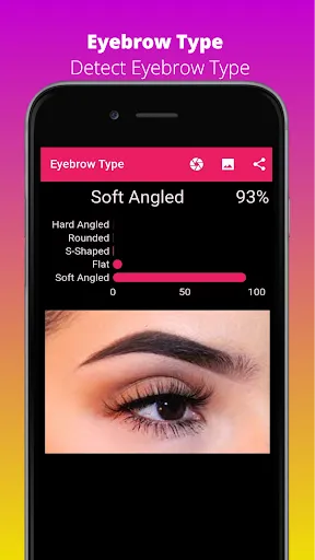 Eyebrow Type - A.I. Powered screenshot