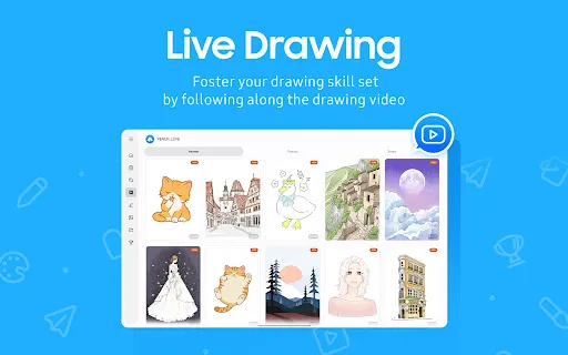 PENUP – Drawing-sharing SNS screenshot