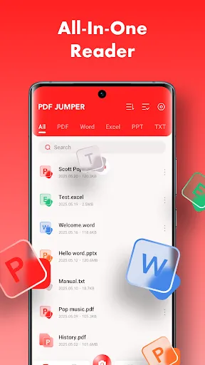 PDF Jumper & Document Reader screenshot