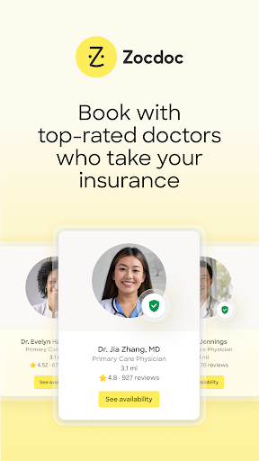 Zocdoc - Find and book doctors screenshot