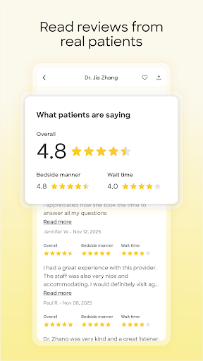 Zocdoc - Find and book doctors screenshot