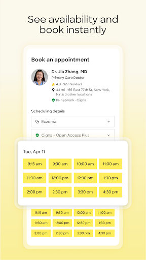 Zocdoc - Find and book doctors screenshot