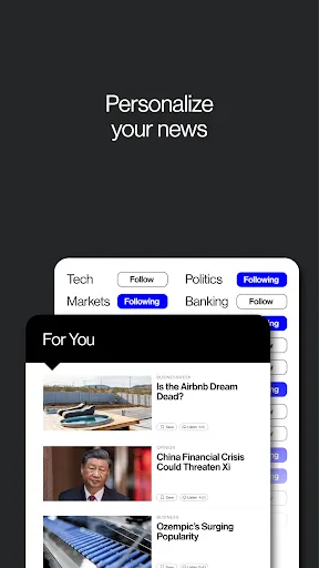 Bloomberg: Finance Market News screenshot