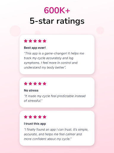 Period Tracker and Calendar screenshot