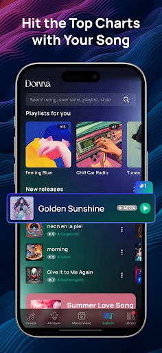 Donna AI Song & Music Maker screenshot