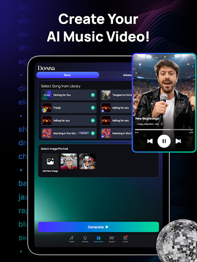 Donna AI Song & Music Maker screenshot