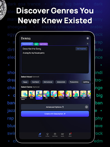 Donna AI Song & Music Maker screenshot