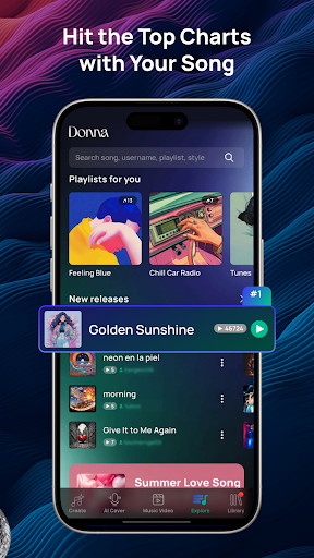 Donna AI Song & Music Maker screenshot