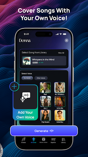 Donna AI Song & Music Maker screenshot