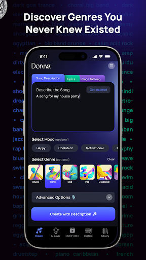 Donna AI Song & Music Maker screenshot