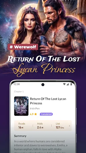 Readict -One Click Away Novels screenshot