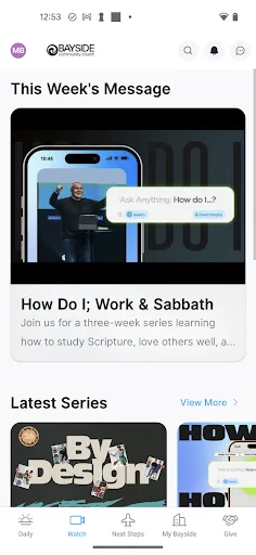 Bayside Community Church App screenshot