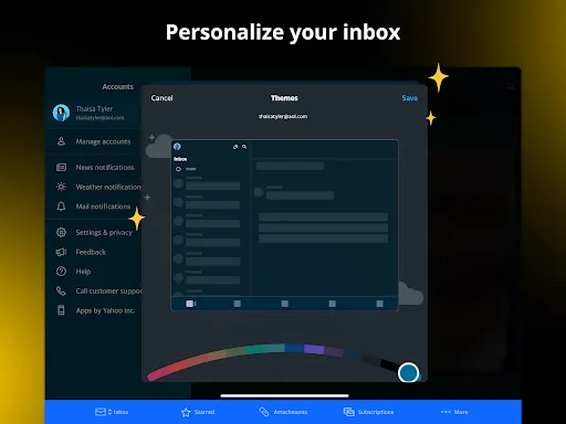 AOL: Email News Weather screenshot