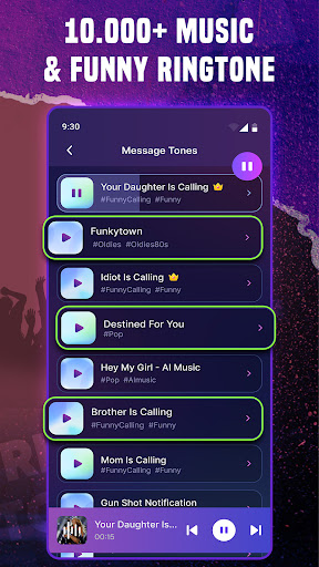 Android Ringtone Songs screenshot