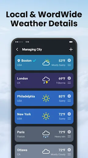 Local Weather: Live Forecast screenshot