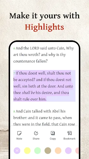 Daily Bible KJV screenshot