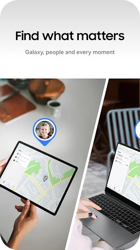 Samsung Find: Location Sharing screenshot