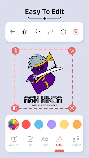 Logo Maker And Logo Creator 3D screenshot