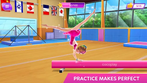 Gymnastics Superstar Star Girl screenshot