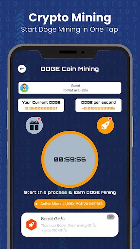Doge Mining, Crypto Doge Miner screenshot