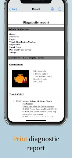 OBD2 Car Scanner - EOBD Facile screenshot