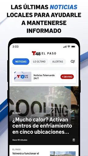 Telemundo 48 El Paso: Noticias screenshot