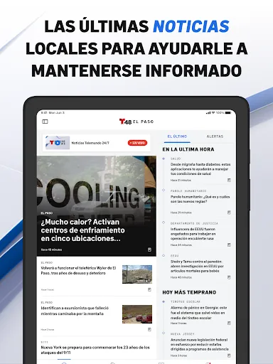 Telemundo 48 El Paso: Noticias screenshot