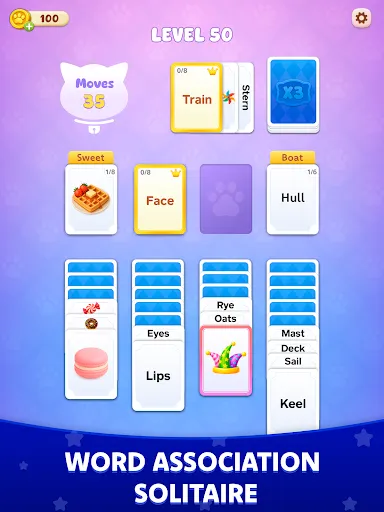 Meow Solitaire - Word Puzzle screenshot