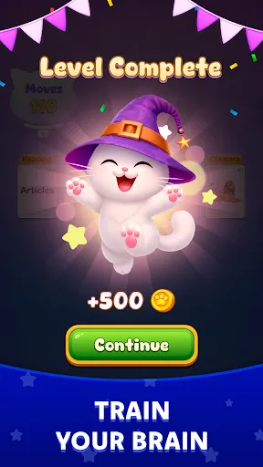 Meow Solitaire - Word Puzzle screenshot