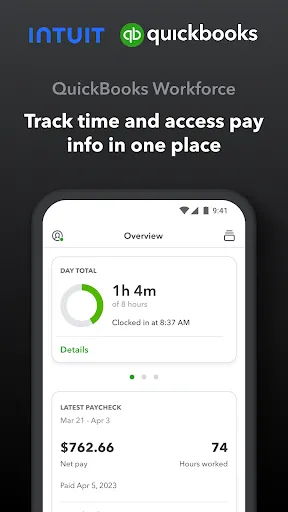 QuickBooks Workforce screenshot