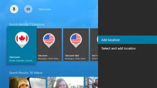 The Weather Network TV App screenshot