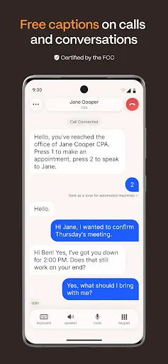 Rylo: Live Call Captions screenshot