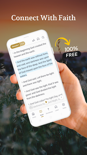 Holy Bible Launcher: KJV+Audio screenshot