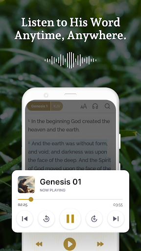 Holy Bible Launcher: KJV+Audio screenshot