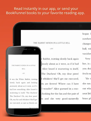 BookFunnel screenshot