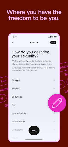 Feeld: Open-Minded Dating App screenshot
