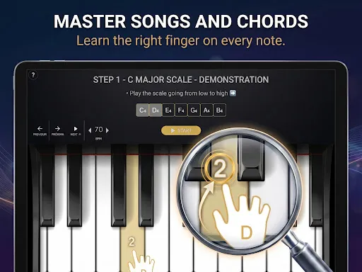 Piano Evo: Learn Songs & Music screenshot