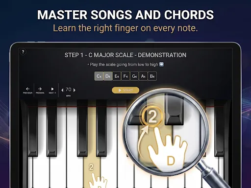 Piano Evo: Learn Songs & Music screenshot