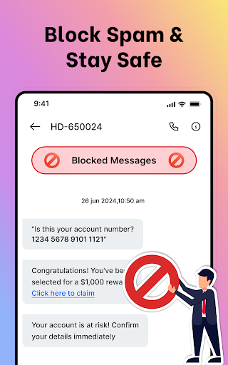 Messages: SMS, Messenger Home screenshot