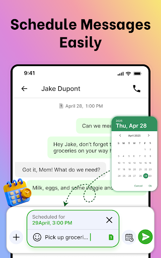 Messages: SMS, Messenger Home screenshot