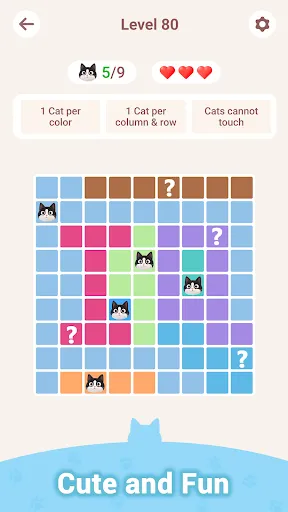 Meowdoku: Brain Puzzle Games screenshot