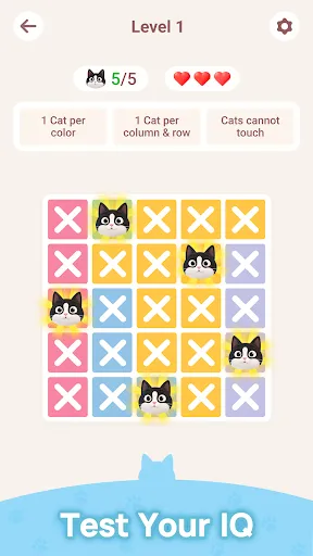 Meowdoku: Brain Puzzle Games screenshot