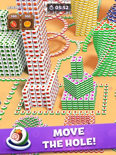 Tiles in Hole: Black Hole screenshot