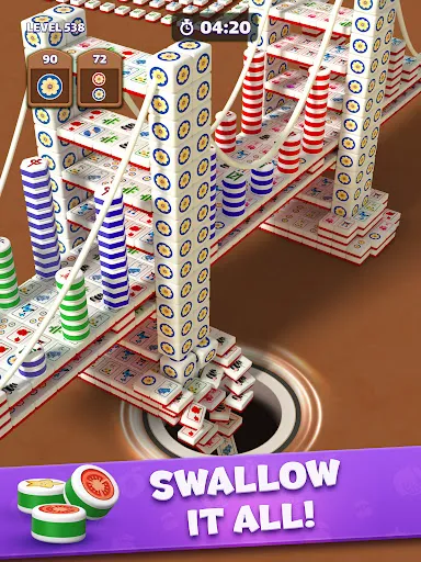 Tiles in Hole: Black Hole screenshot