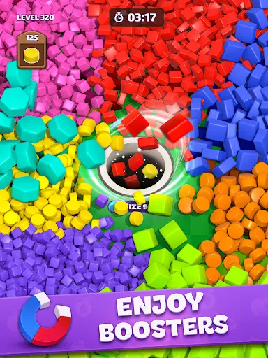 Tiles in Hole: Black Hole screenshot