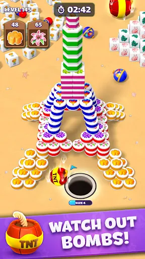 Tiles in Hole: Black Hole screenshot