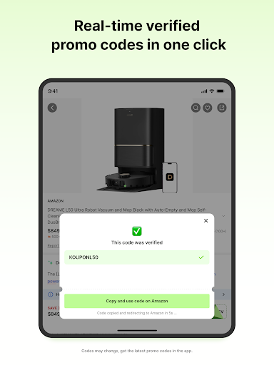 Koupon: Real Deals & Codes screenshot